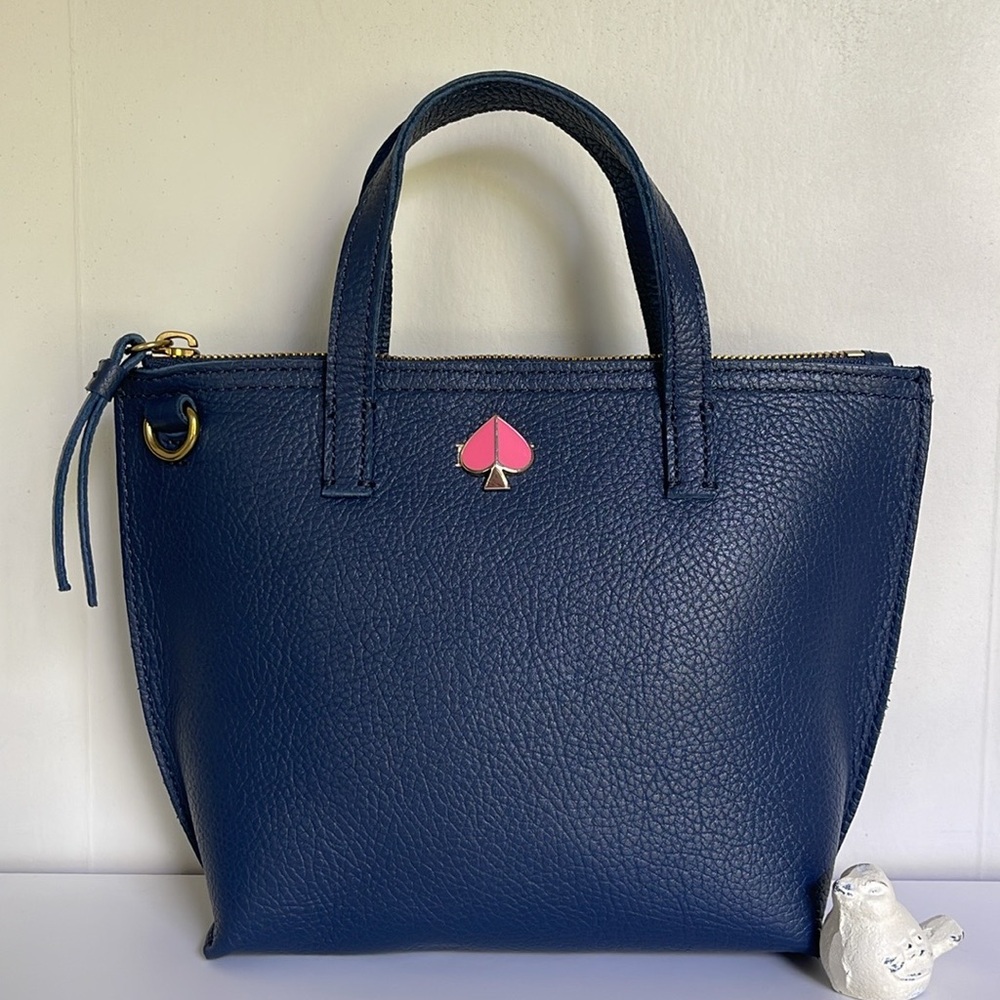 Mark & Graham Genuine Leather Satchel Crossbody